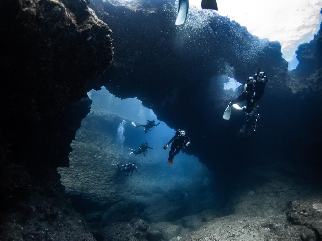 Okinawa diving in Cape Hedo