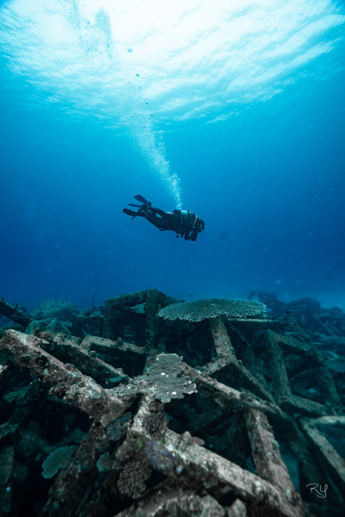 Okinawa diving in Ie Island