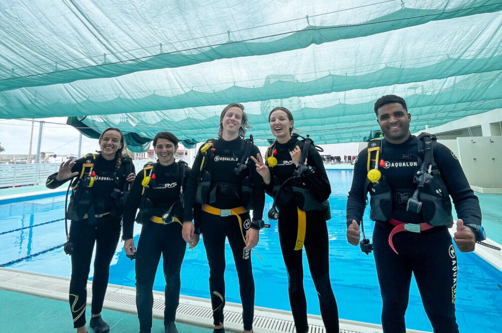 PADI Open Water Diver course in okinawa