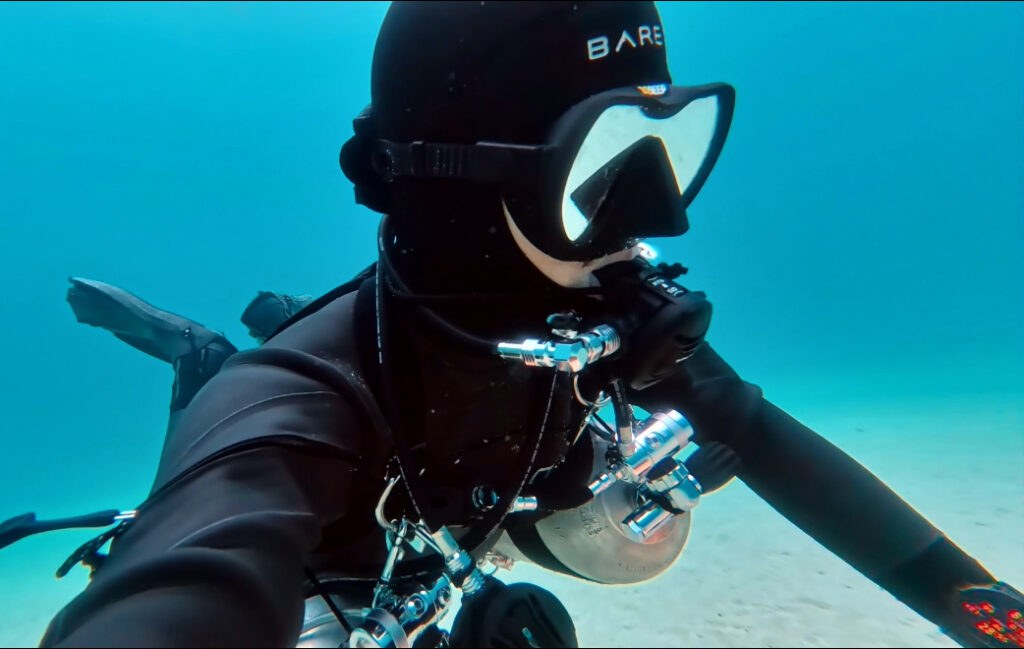 self reliant diver course in Okinawa
