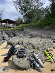 DPV Shore Diving in Okinawa | Long Range Beach Diving at Manza